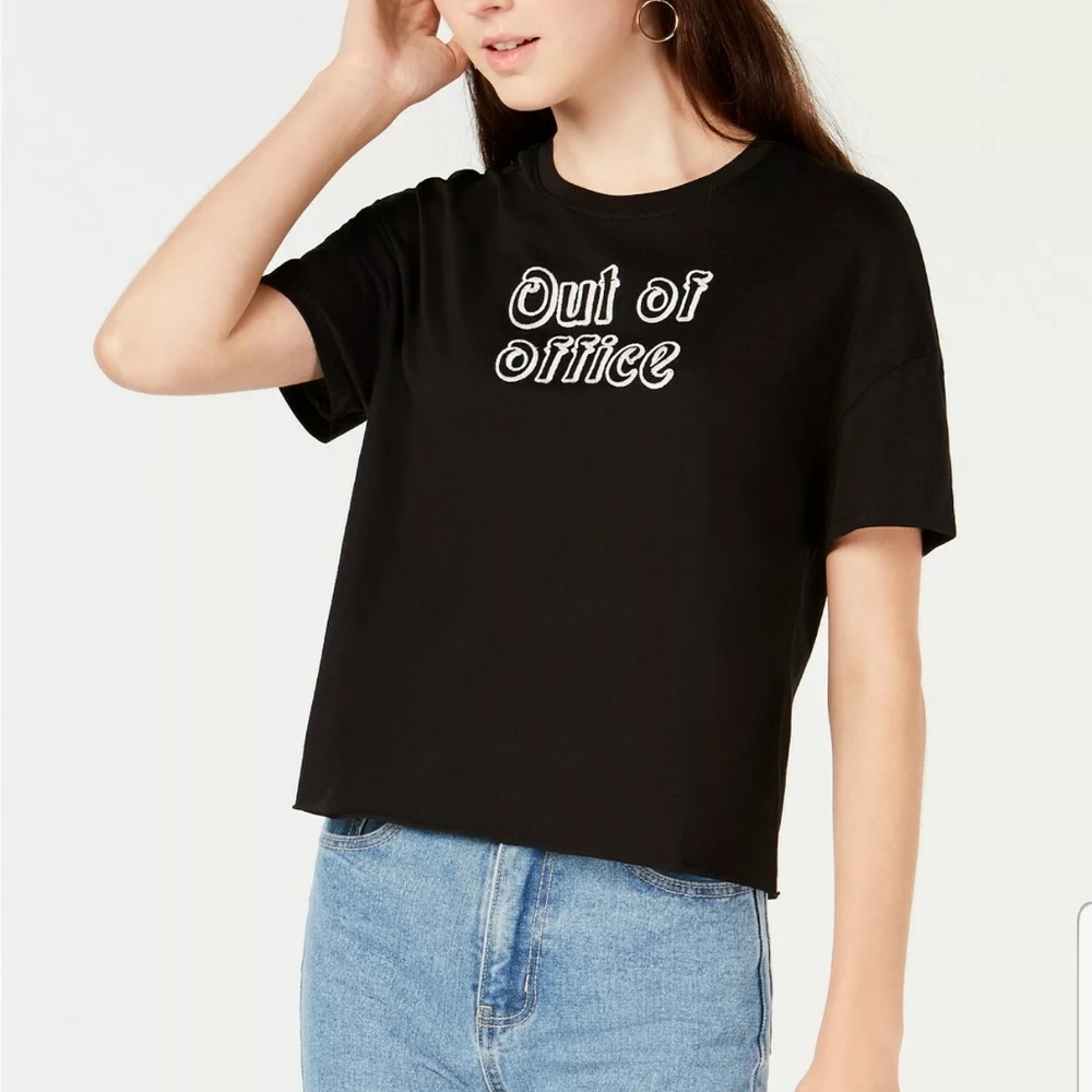 Carbon Copy T Shirt Out of Office Black M - Picture 1 of 7